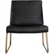 Anton Vintage Black Lounge Chair